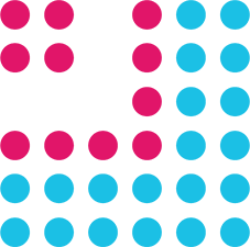 magenta-blue-dots